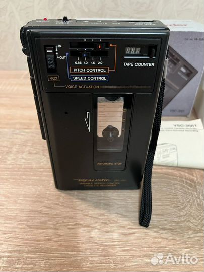Кассетный диктофон Realistic VSC-2001 новый