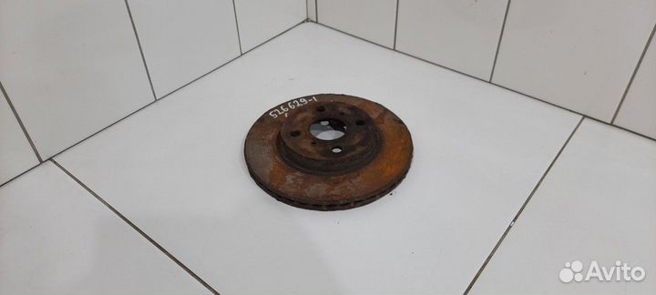 Диск тормозной передний вентилируемый (Geely MK)