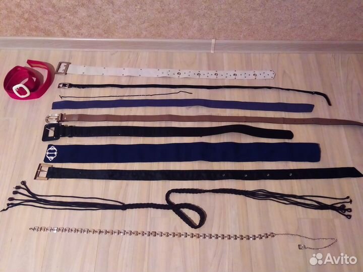 Ремни и пояс