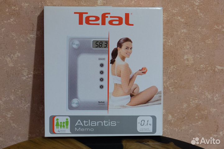 Весы напольные электронные Tefal Atlantis