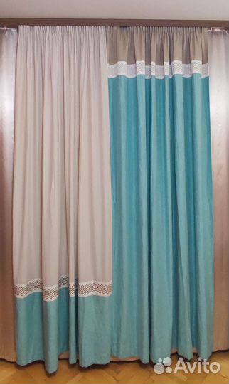Комплект шторы тюль