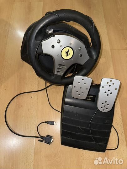 Игровой руль ferrari