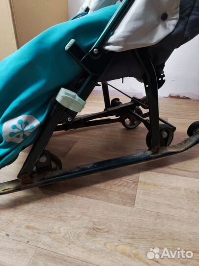 Детские санки коляска