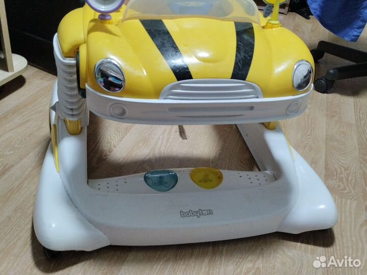 Детские ходунки машинка