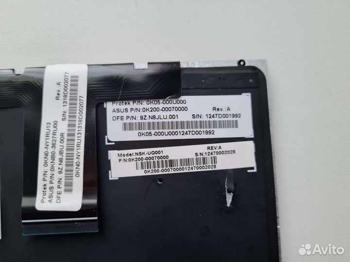 Клавиатура для ноутбука Asus