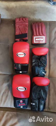 Боксерские перчатки Атака