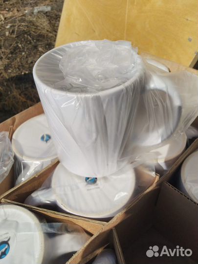 Кружки для сублимации (Белые, Зелёные)