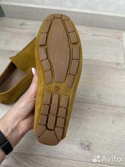 Мокасины желтые мужские Carlo Pazolini