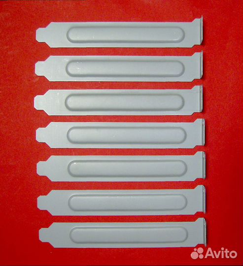 Набор заглушки задние для корпуса пк PCI слот 5 шт