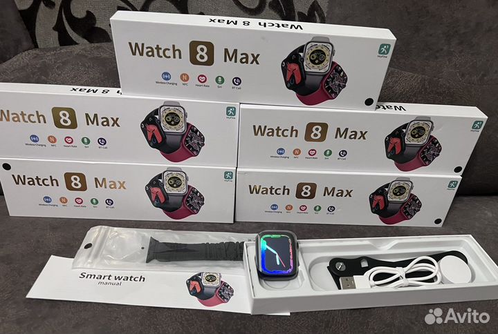 Новые смарт часы watch 8 max