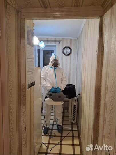 Обработка от тараканов,клещей,клопов,муравьев