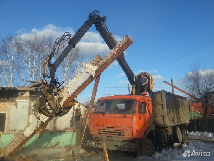 Услуги и аренда спецтехники: Ломовоз