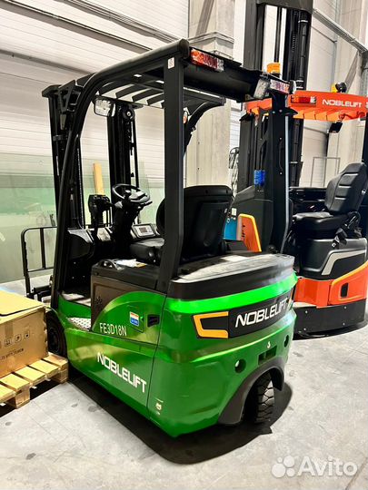 3х опорный электропогрузчик 1,8 тонны 4,5 м