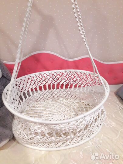 Люлька подвесная, колыбель, зыбка