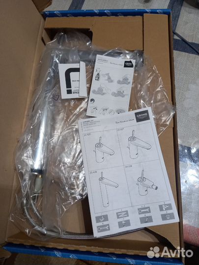 Смеситель для раковины grohe высокий