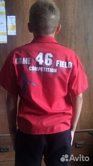 Рубашка для мальчика 8-11лет