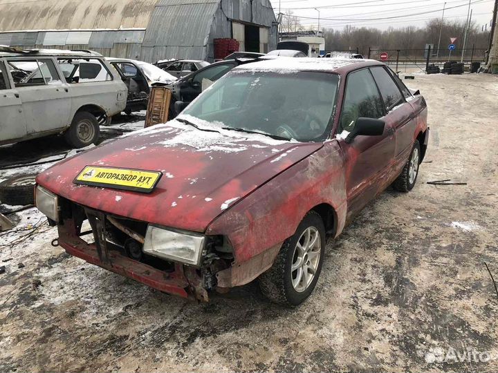 Стекло передней левой двери Audi 80 b3