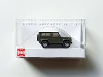 Busch 54302: Land Rover Defender 90, зелёный, 1:87