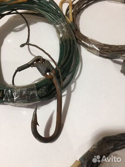 Тросики-поводки с крючками