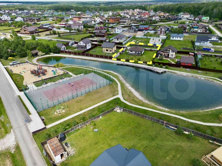 Коттедж 104 м² на участке 8 сот.