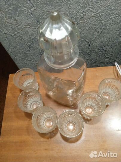 Подарочный набор на стол, хрусталь элитный