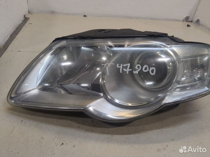 Фара (передняя) левая Volkswagen Passat 6