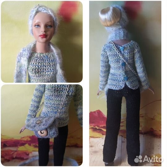 Кукла Tonner Tiny Kitty Collier с коробкой и подст