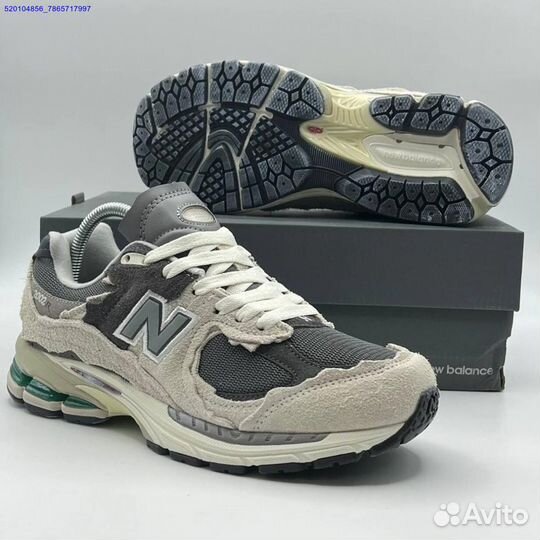 Кроссовки New Balance 2002R Grey (Арт.63555)