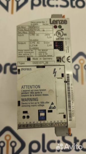 Lenze E82EV371 2B с Profibus