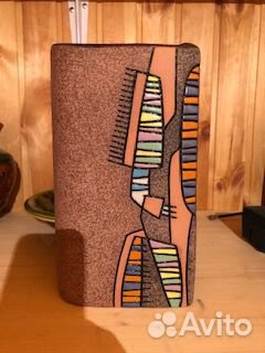 Декоративная посуда времен СССР (тарелки, ваза)