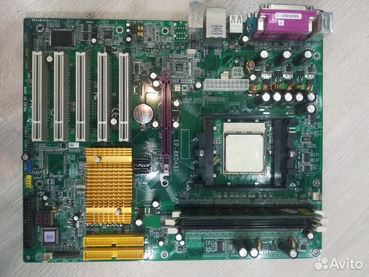 Материнская плата EPoX EP-8KDA3I с процессором