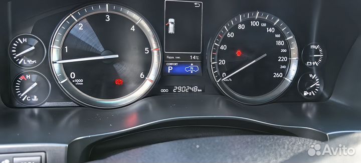 Lexus LX 4.5 AT, 2016, 290 000 км