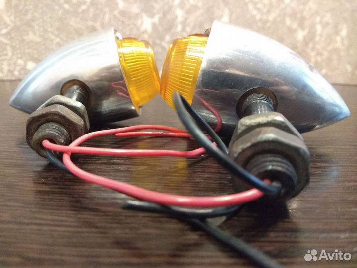 Кастомные поворотники на мотоцикл