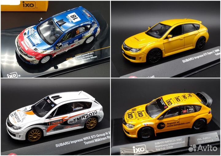 Subaru Impreza STI GRB (2 модели на выбор)