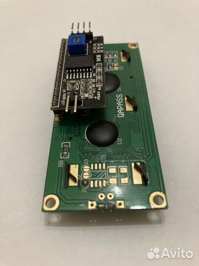 ЖК дисплей 1602 Arduino+преобразователь интерфейса