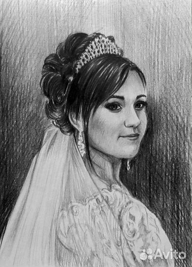 Портреты карандашом с фотографии