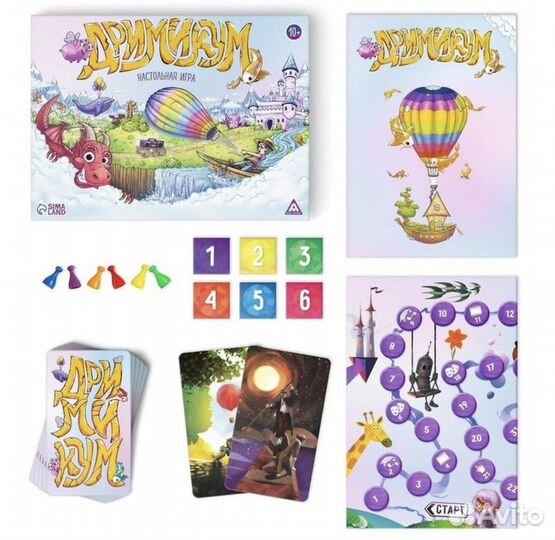 Настротная игра на ассоциации Воображариум