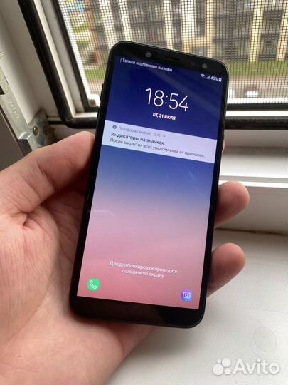 Телефон samsung А6