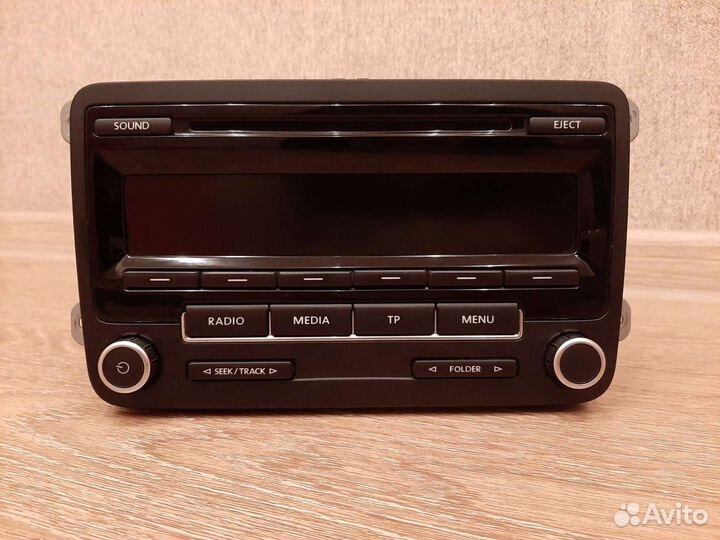 Оригинальная магнитола volkswagen rcd-310