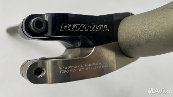 Руль вынос Renthal Fatbar 780мм