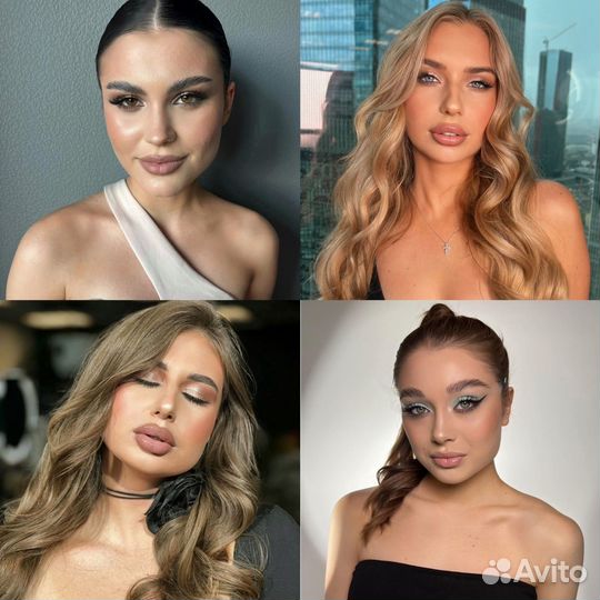 Модель на макияж