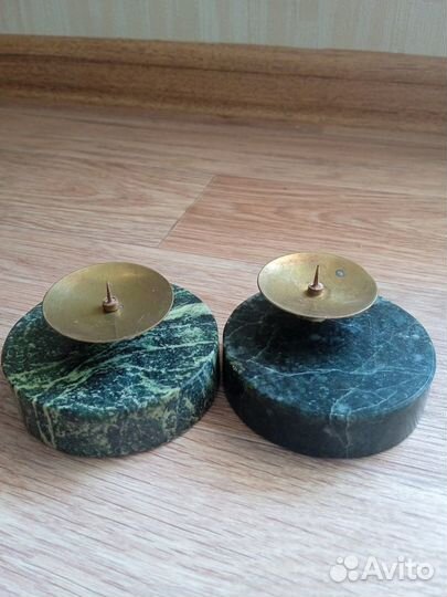 Подсвечники из натурального камня