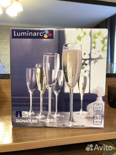 Бокалы для шампанского