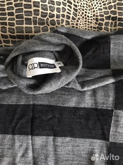 Свитер (водолазка) тонкий, теплый