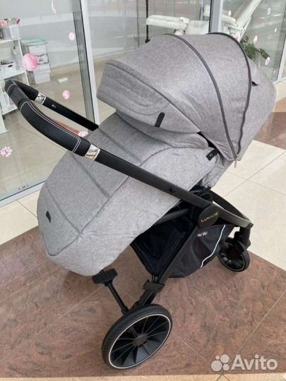 Коляска 3в1 высшего качества Новая (серая)