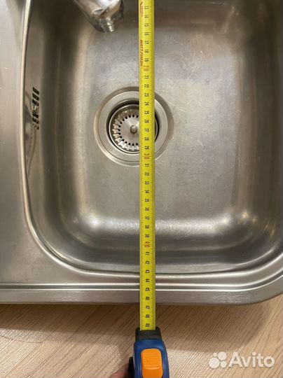 Двойная мойка из нержавейки б/у