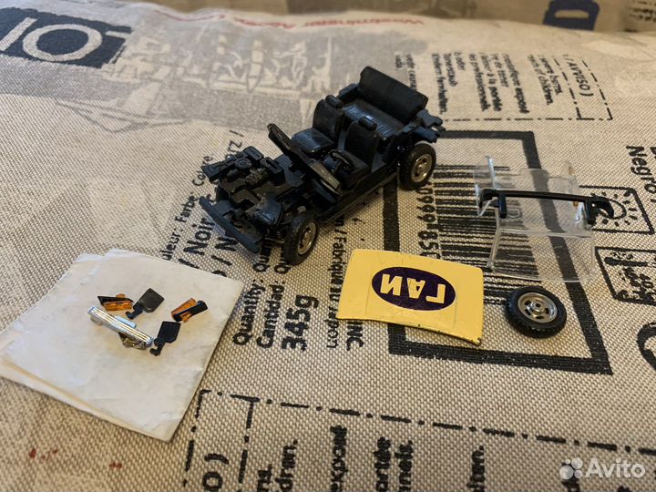 Ваз 2121 niva запчасти донор, 1:43