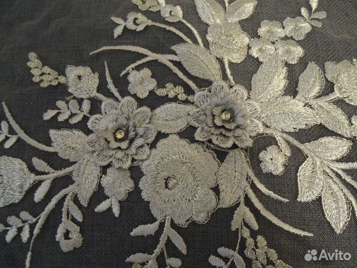 Вышивка аппликация цветы