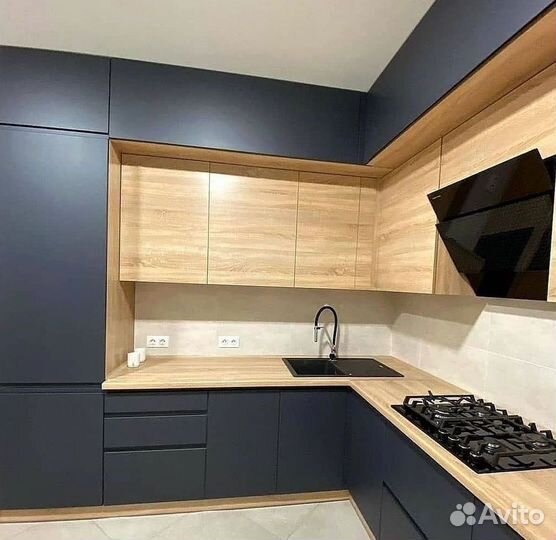 Кухня в стиле минимализм современный дизайн