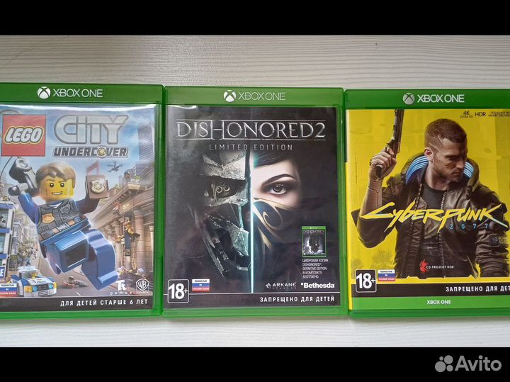 Диски на xbox one